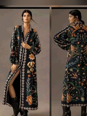 chinese dress ladies Green Bright Yard Maxi Dress – FARM Rio main image 0